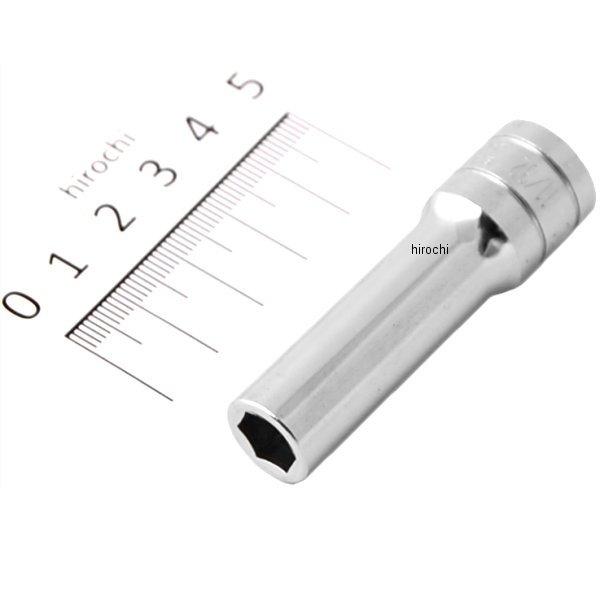 9.5sq ディープソケット(6角) 11/32インチ