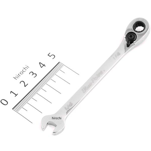 ブルーポイント 15°オフセット スタンダード ハンドル コンビレンチ 12角 1/4インチ