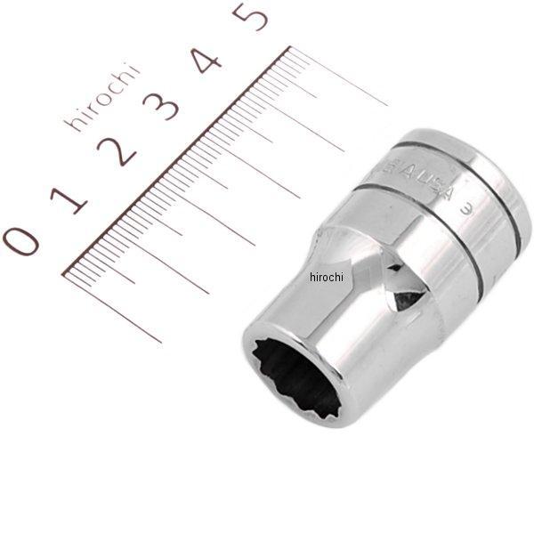 フランクドライブ 1/2インチ シャロー ソケット 12角 1/2インチ