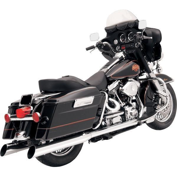 【セール特価】 4インチ スリップオンマフラー 95年-16年 スラントカット/クローム