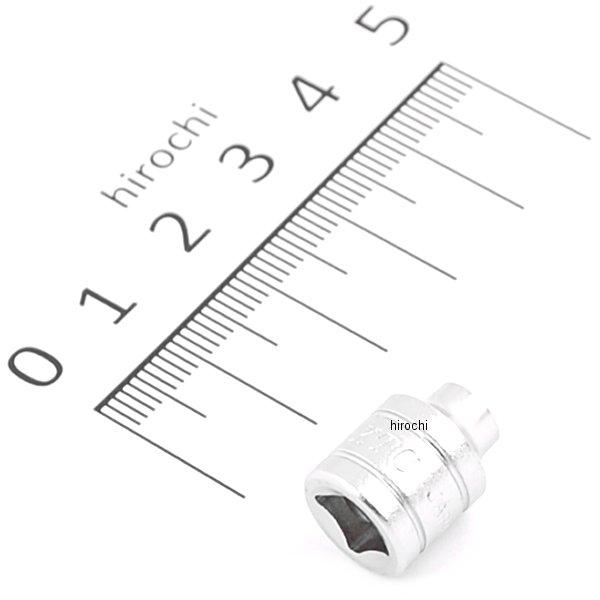 B2-5/32  京都機械工具 6.3sq ソケット(6角) 5/32インチ