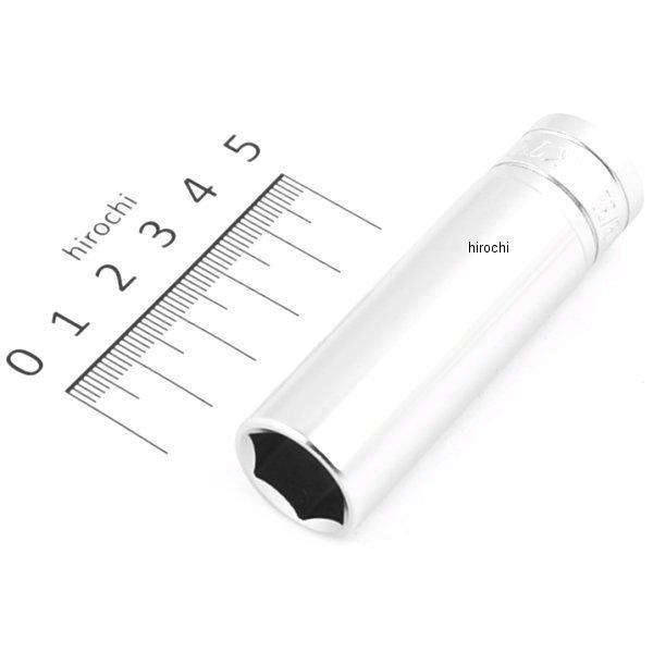 9.5sq ディープソケット(6角) 19/32インチ