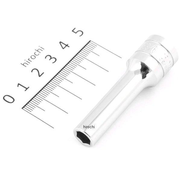 9.5sq ディープソケット(6角) 9/32インチ