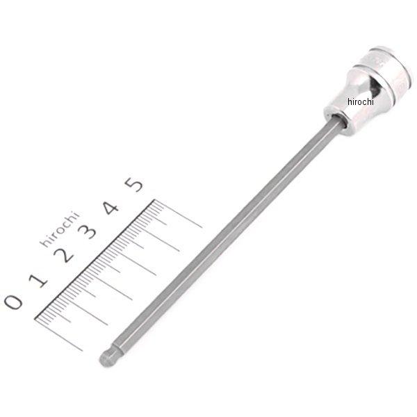 3/8インチ ソケット ヘキサ ボール ロング インチサイズ 5/32インチ