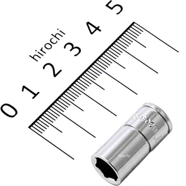 1/4DR 8mm ソケット (6角)