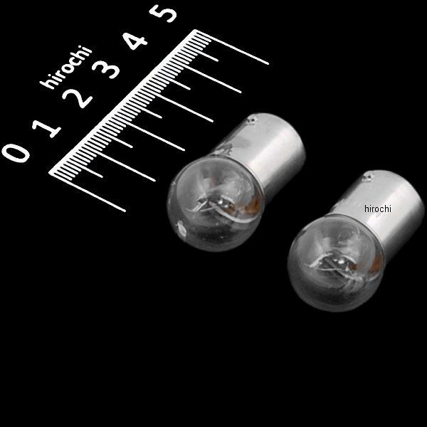 口金シングル球 6V10W ウインカー球 (クリアー) (2個入り)