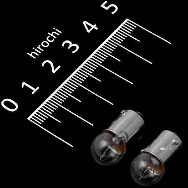 口金シングル球 12V3.4W メーター/ポジション球 (クリアー) (2個入り)