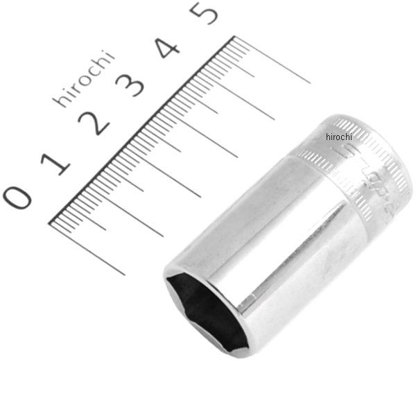 3/8インチ ソケット セミディープ 6角 ミリサイズ 16mm