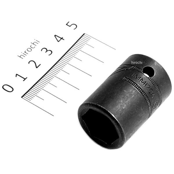 フランクドライブ 1/2インチ インパクト シャロー ソケット 6角 17mm