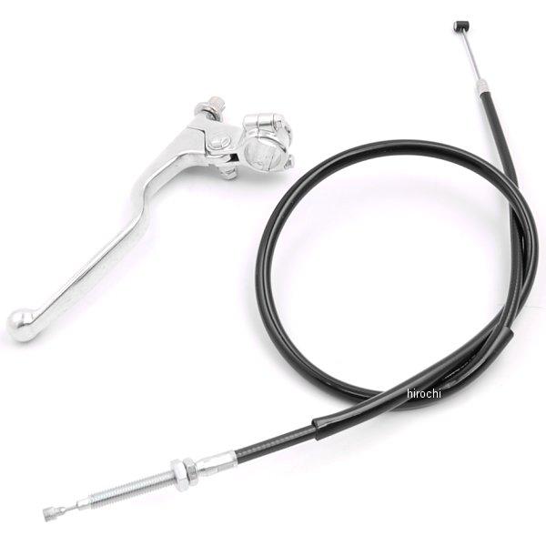 クラッチレバー＆クラッチワイヤーセット (ノーマルクラッチ用) シルバー Ape50/100