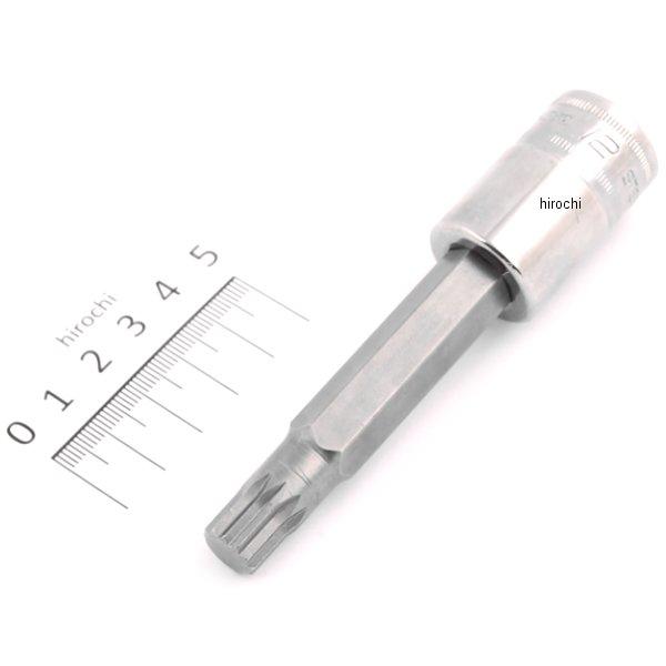 1/2インチ トリプル スクエア ロング ソケット 12mm