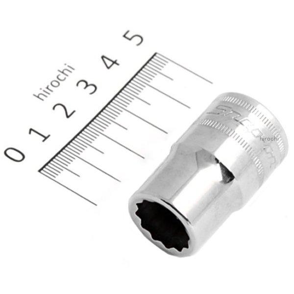 フランクドライブ 1/2インチ シャロー ソケット 12角 14mm