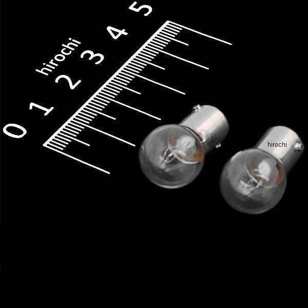 口金シングル球 12V6W ウインカー球 (クリアー) (2個入り)