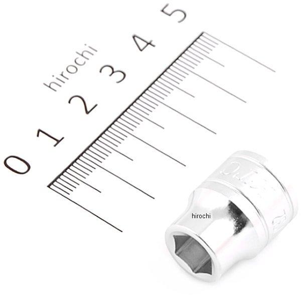 9.5sq ソケット(6角) 11/32インチ
