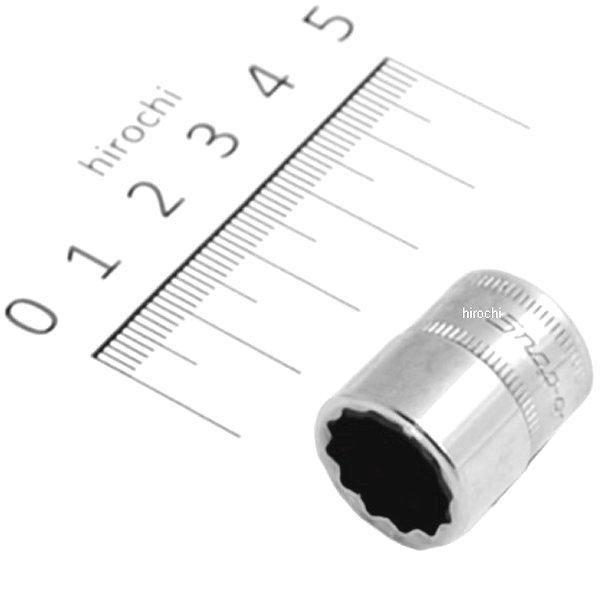 フランクドライブ 1/4インチ シャロー ソケット 12角 13mm