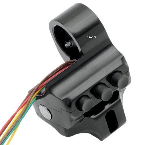 スイッチハウジング 4ボタン ブレーキ側 96年-13年 FLH 黒