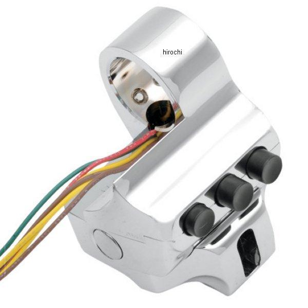 【セール特価】 スイッチハウジング 4ボタン ブレーキ側 96年-13年 FLH クローム