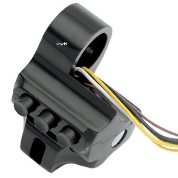 スイッチハウジング 4ボタン ハイドロ クラッチ側 96年-13年 FLH 黒