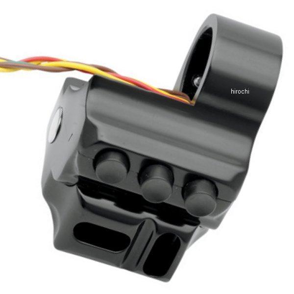 スイッチハウジング 5ボタン ブレーキ側 96年-13年 FLH 黒