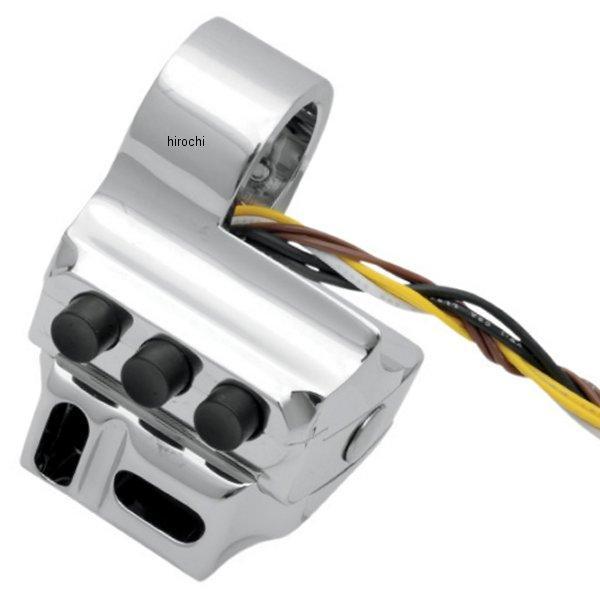 【セール特価】 スイッチハウジング 5ボタン ハイドロ クラッチ側 96年-13年 FLH クローム