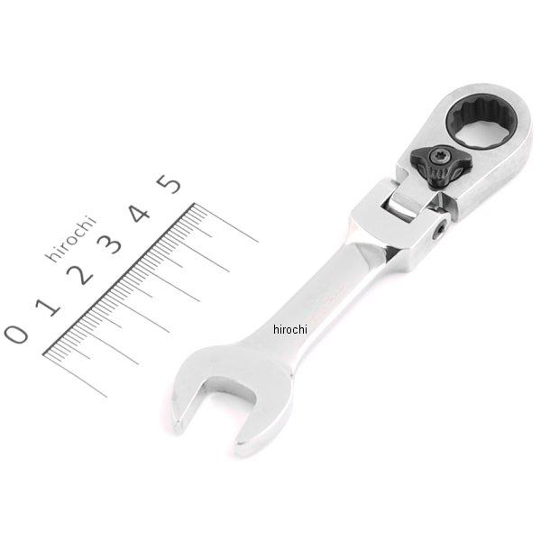 ブルーポイント 15°オフセット フレックス ヘッド スタビ ラチェット 12角 12mm