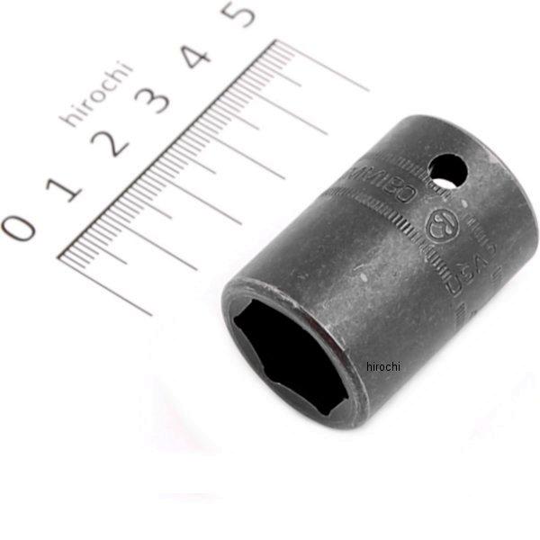 フランクドライブ 1/2インチ インパクト シャロー ソケット 6角 18mm