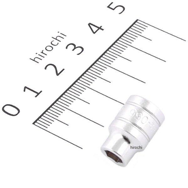 6.3sq ソケット(6角) 5.5mm