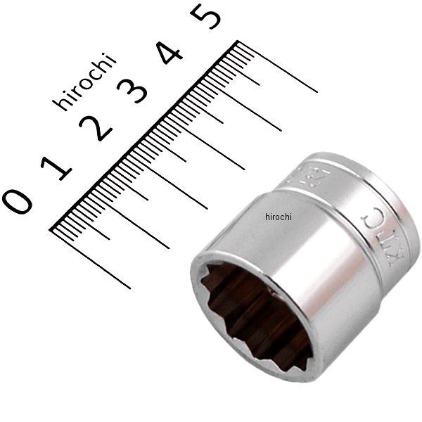 B3-25/32W  京都機械工具 9.5sq ソケット(12角) 25/32インチ