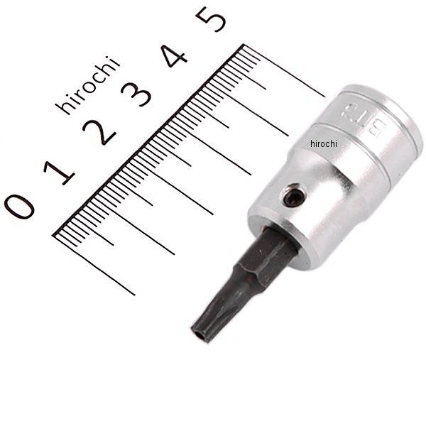 9.5sq ショートT型いじり止めトルクスビットソケット T25