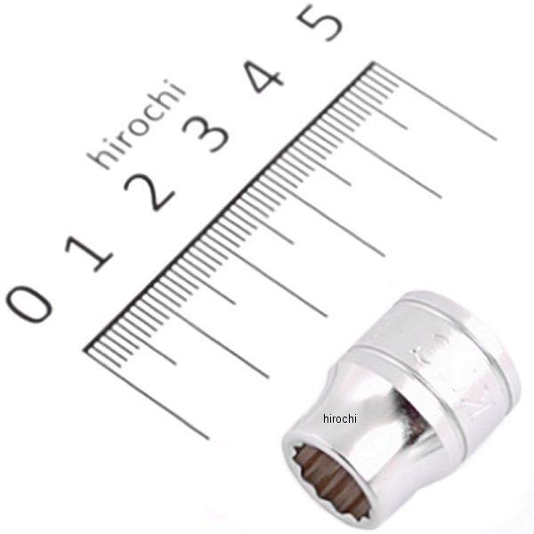 B3-3/8W  京都機械工具 9.5sq ソケット(12角) 3/8インチ