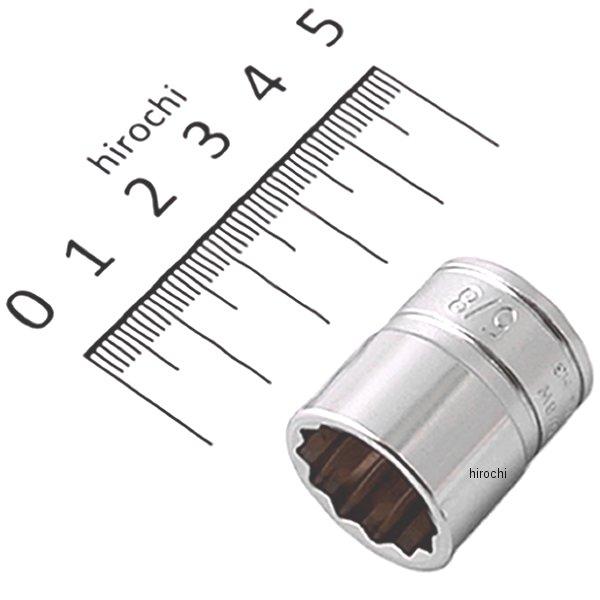 B3-5/8W  京都機械工具 9.5sq ソケット(12角) 5/8インチ
