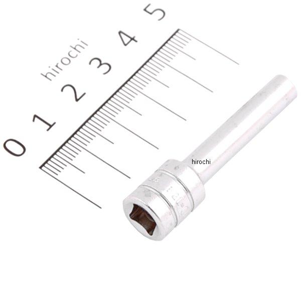 6.3sq ディープソケット(6角) 4mm