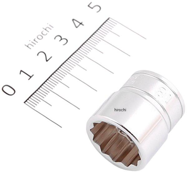 9.5sq ソケット (12角) 18mm