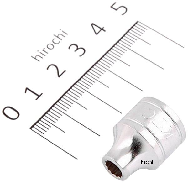 9.5sq ソケット (12角) 5.5mm