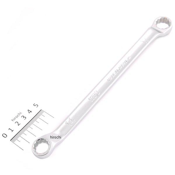 45°×6°ロングめがねレンチ (14mm / 17mm)