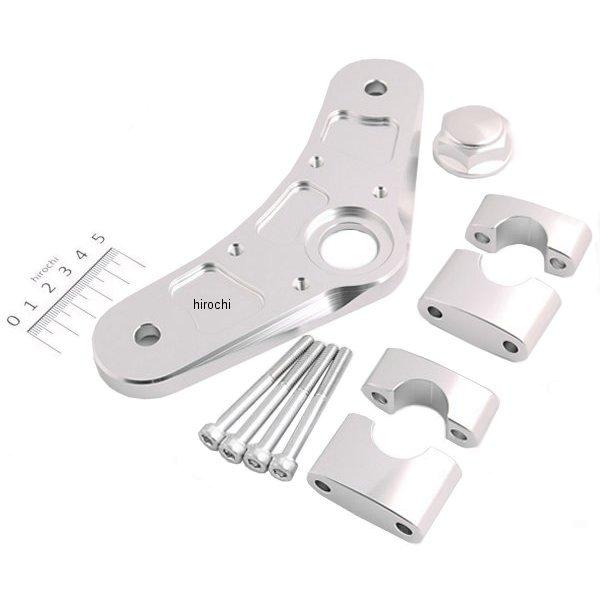 ノーマルフロントフォーク用 バーハンドル変換 トップブリッジ アルミ削り出し ステムナット付属 モンキー ゴリラ