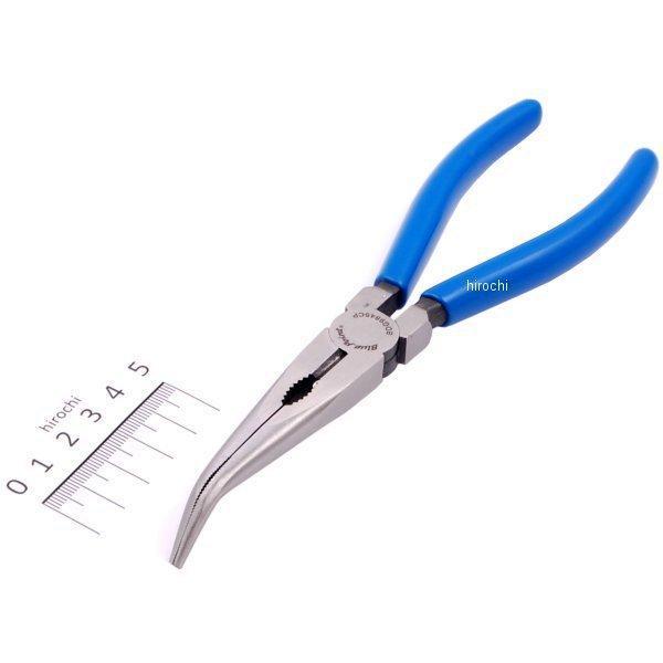 ブルーポイント ディップ成形グリッププライヤー 45°ベントニードルノーズプライヤー