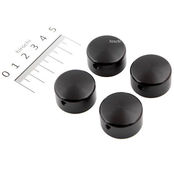 ビレットヘッドボルトカバー アルミ 黒 (4個セット)