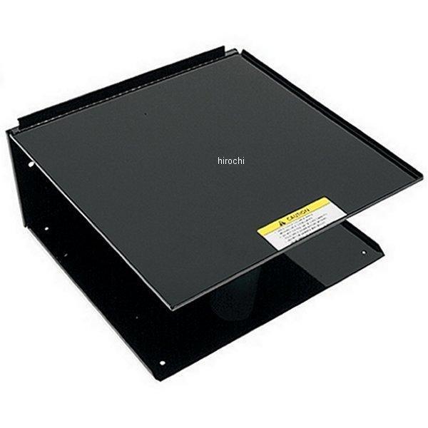 フォールディング シェルフ ブラック 18-1/4インチ × 18インチ × 1/4インチ リム