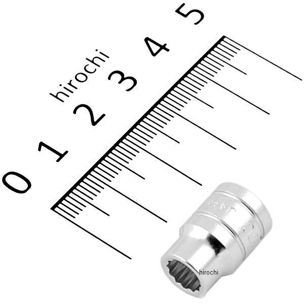 B2-1/4W  京都機械工具 6.3sq ソケット(12角) 1/4インチ