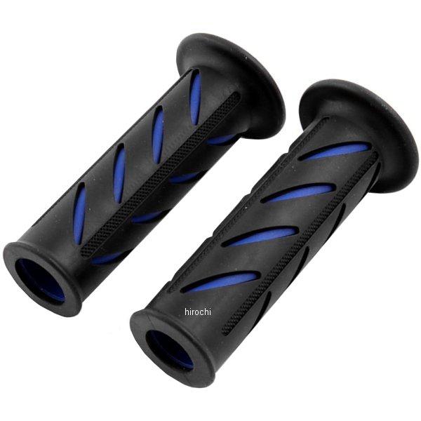 SP1グリップ 貫通タイプ L114mm D31mm 黒/青