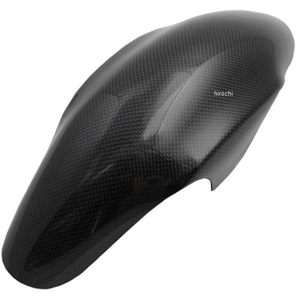 φ27・φ30正立フロントフォーク専用フロントフェンダー 8-10インチ用 カーボンFRPクリアゲルコート モンキー/ゴリラ