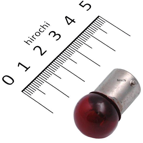 テールランプ用口金球 テールバルブ G18 赤色 12V5W (1個売り)