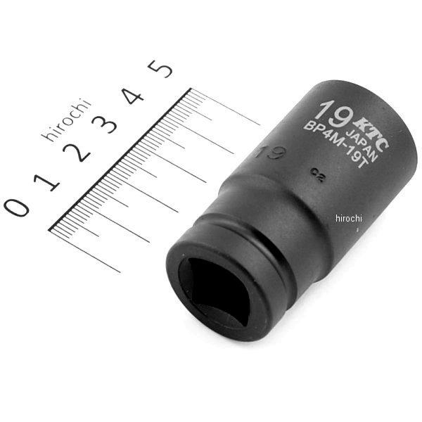 12.7sq インパクトレンチ用ソケット(セミディープ薄肉) 19mm