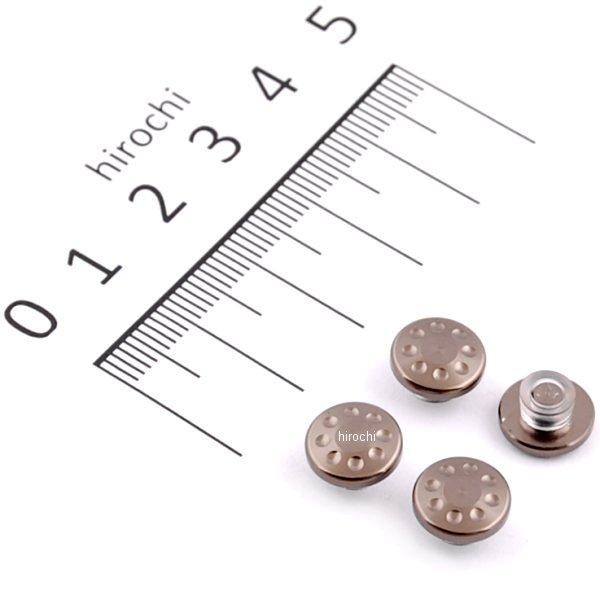 キャップボルトカバー M6用 4個入り チタン