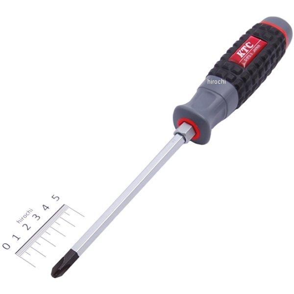 樹脂柄ドライバ クロス貫通タイプ #3プラス