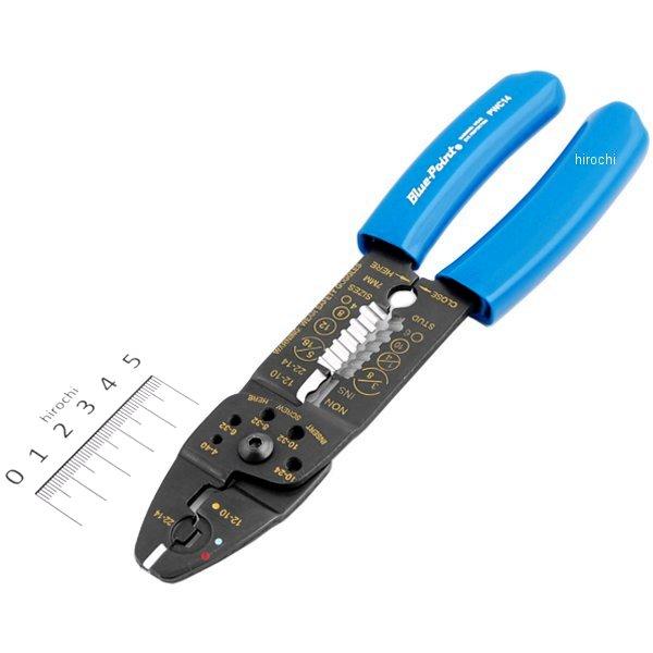 ブルーポイント ワイヤーストリッパー/カッター/クリンパー/ボルトカッター 長さ 8-3/4インチ
