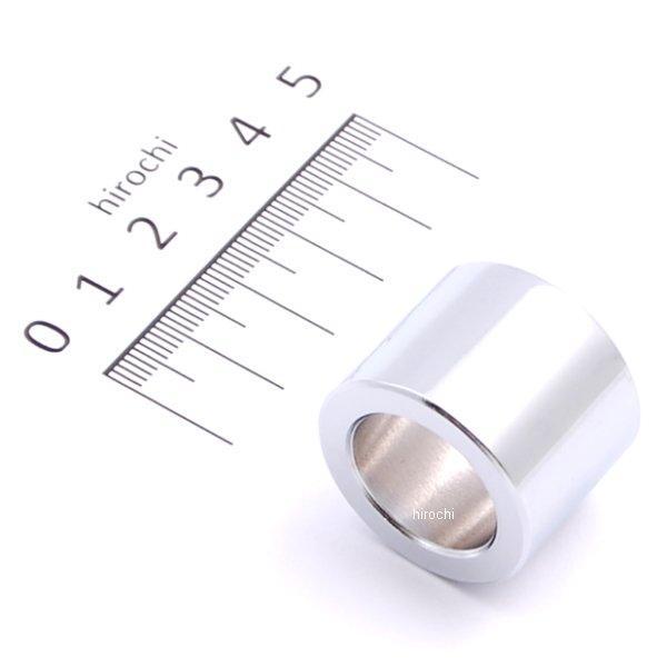 アクスルスペーサー アウター 3/4インチ 1-1/8インチ 0.891インチ クローム