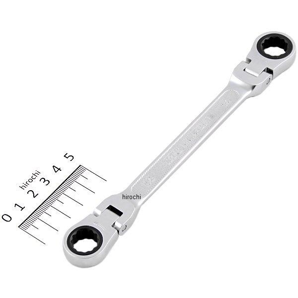 ラチェットめがねレンチ(両頭型首振りタイプ) 12mm×14mm