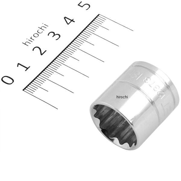 3/8DR 18mm ソケット (12角)